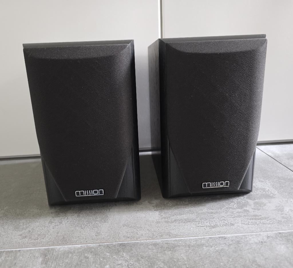 MISSION luidsprekers, Audio, Tv en Foto, Luidsprekers, Overige merken, Ophalen of Verzenden, Zo goed als nieuw, 60 tot 120 watt