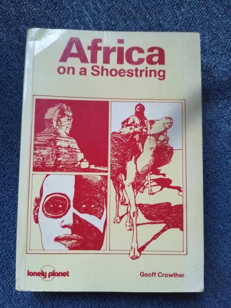 hele oude Lonely Planet: Africa on a Shoestring, Gelezen, Afrika, Lonely Planet, Budget