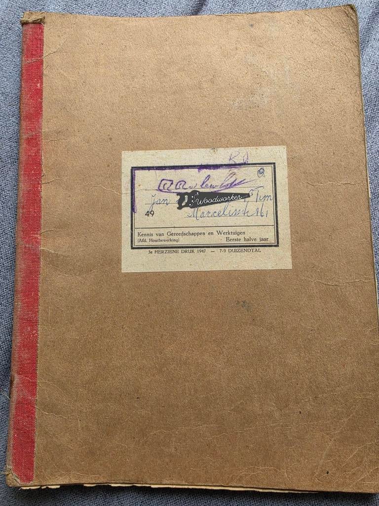 Kennis van Gereedschappen en Werktuigen (1947), Boeken, Techniek, Ophalen of Verzenden