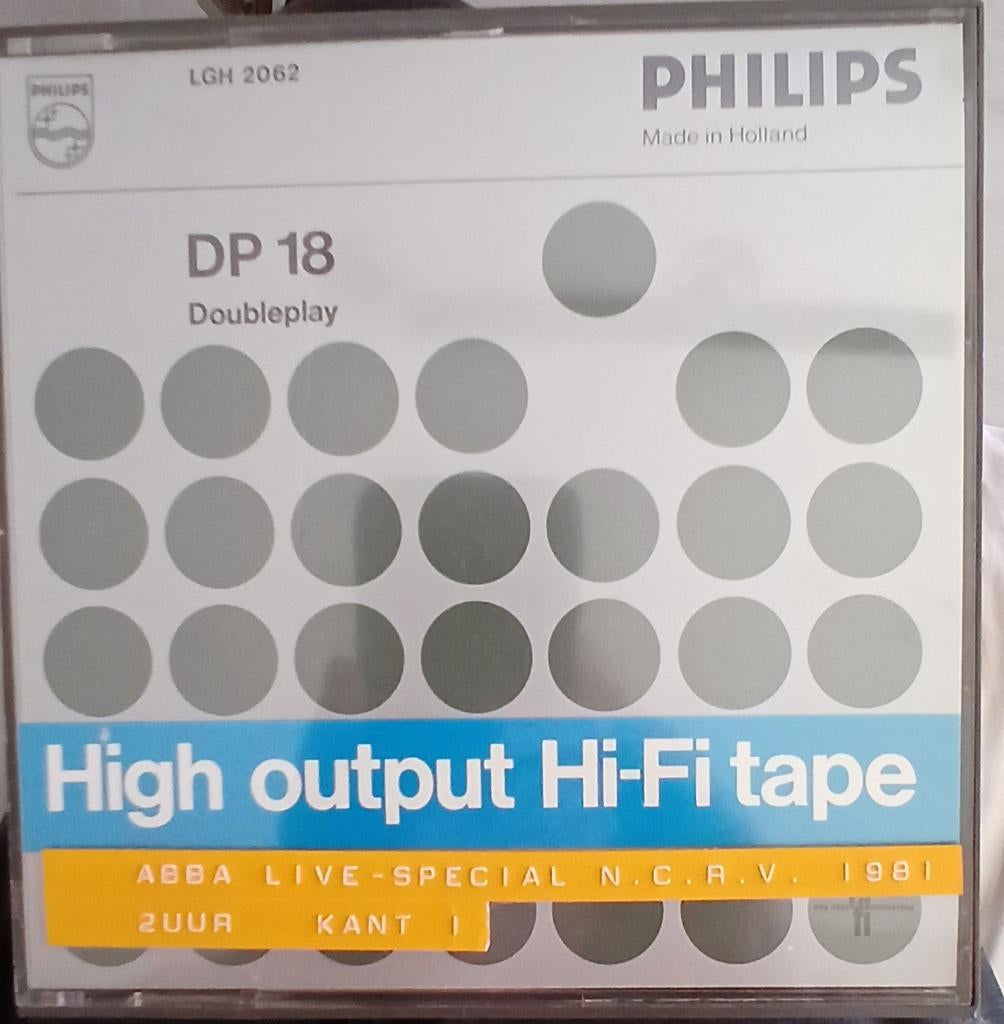 Philips ABBA geluid/film? opname banden, Ophalen of Verzenden