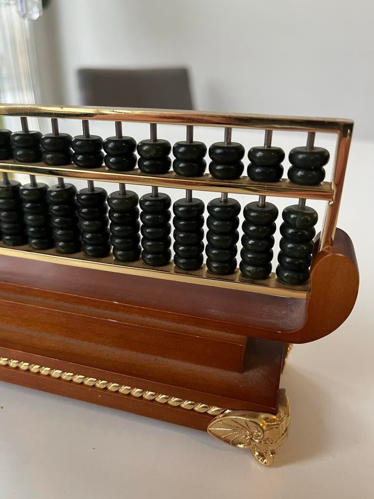 Suanpan telraam van natuurlijke nefriet-jade, Ophalen of Verzenden