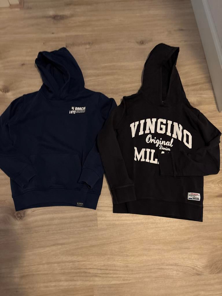 Vingino & Garcia Hoodies Maat 152 - Jongens Truien, Ophalen of Verzenden, Gebruikt, Jongen, Trui of Vest