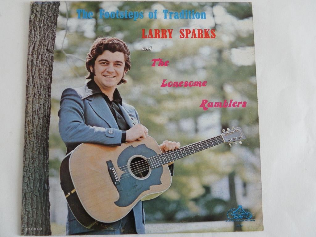 LP Larry Sparks - The Footsteps Of Tradition, Ophalen of Verzenden, Gebruikt, 12 inch