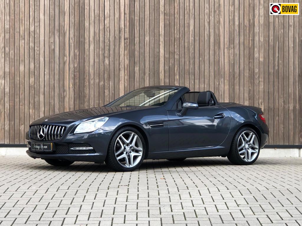 Mercedes-Benz SLK-klasse 200 |Dealeronderhouden|, Euro 5, Gebruikt, Zwart, 4 cilinders