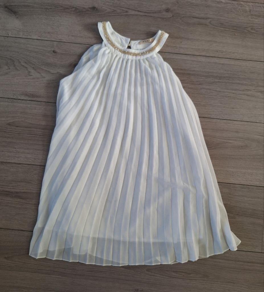 Witte plissé top maat 38/40 M/L Azara Paris chic, Kleding | Dames, Maat 38/40 (M), Azara paris, Wit, Ophalen of Verzenden