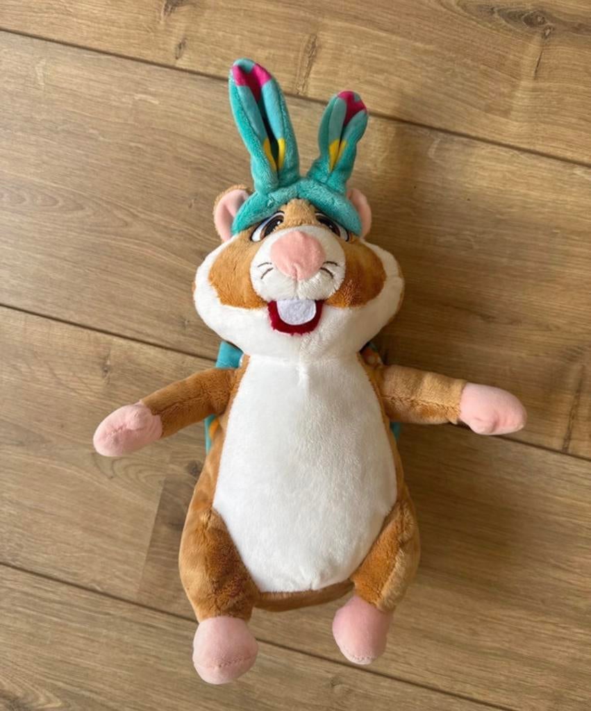 Albert Heijn Pasen Hamster Knuffel met Konijnenoren, Ophalen, Zo goed als nieuw, Overige typen