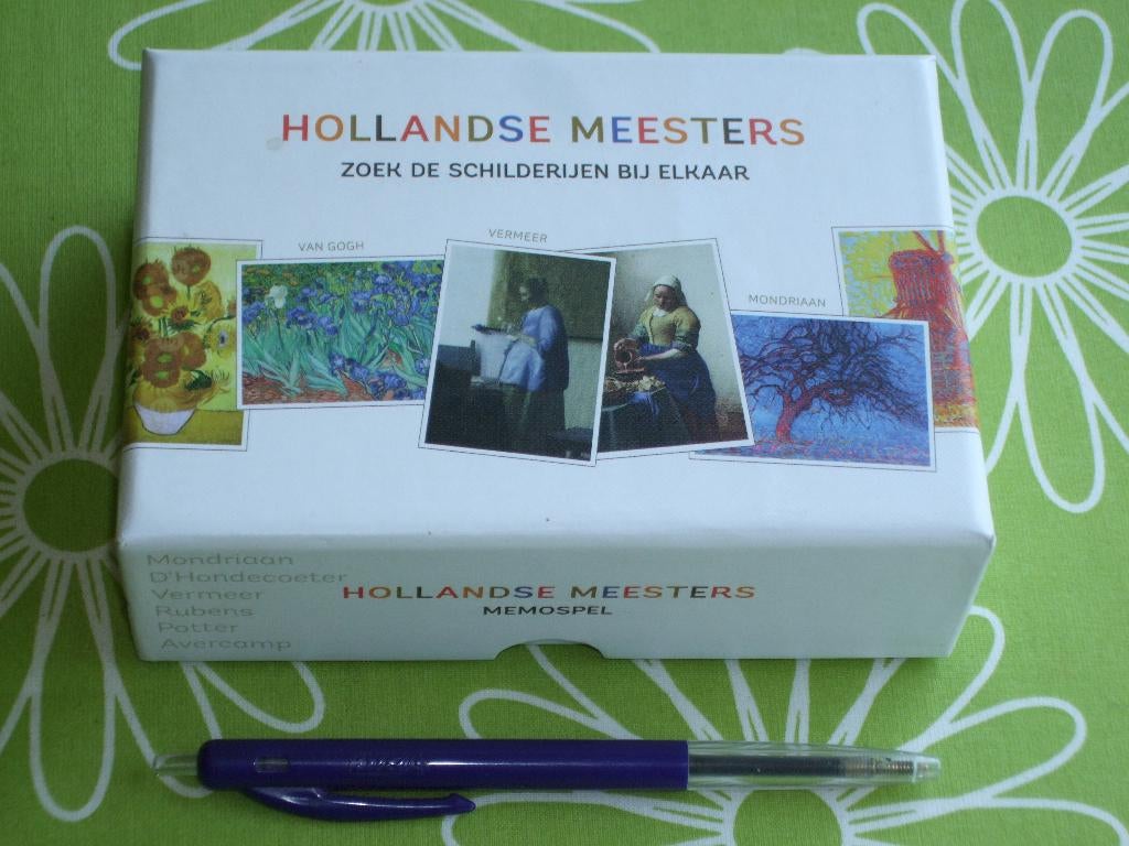 Hollandse meesters - memospel, Hobby en Vrije tijd, Vijf spelers of meer, Ophalen of Verzenden, Zo goed als nieuw