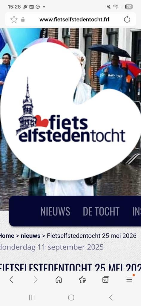 Fiets Elfstedentocht 2 kaarten ruilen, Twee personen