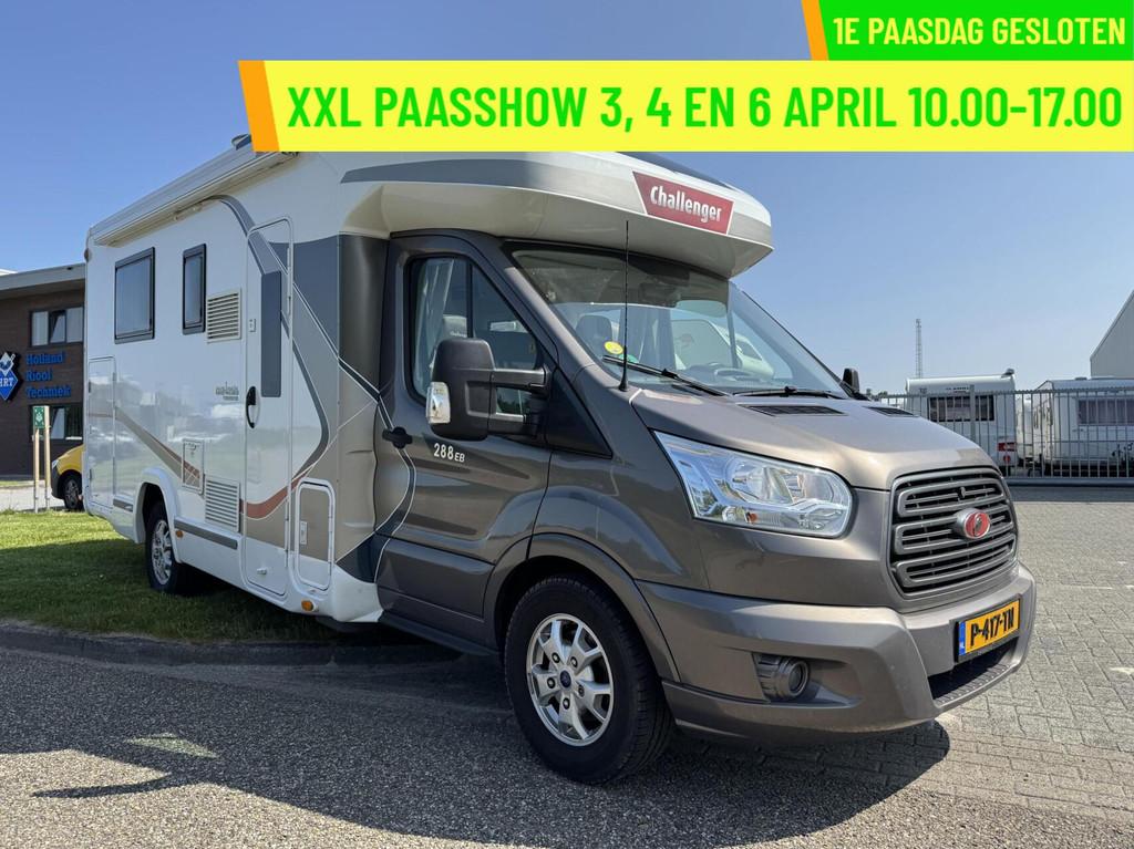 Challenger 288EB GENESIS SPEC (FORD), QUEENSBED, 52058 KM!, Bedrijf, Challenger, Half-integraal, Airbags