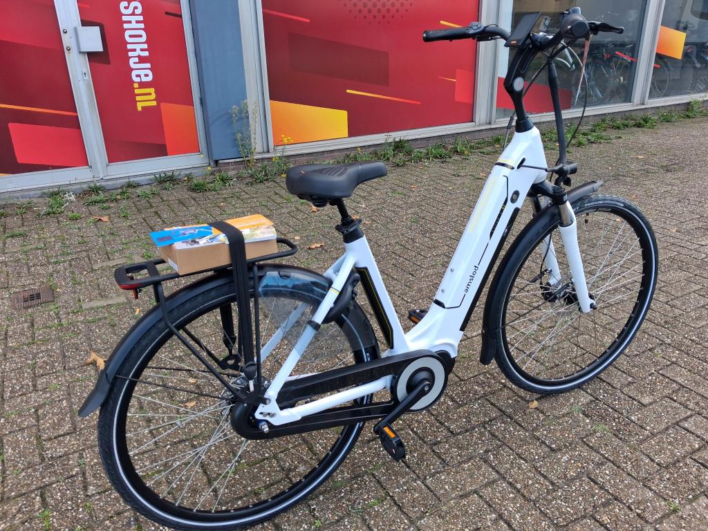 Fietshokje Beverwijk: Amslod Aston elektrische damesfiets, Fietsen en Brommers, Fietsen | Dames | Damesfietsen, Niet ingevuld