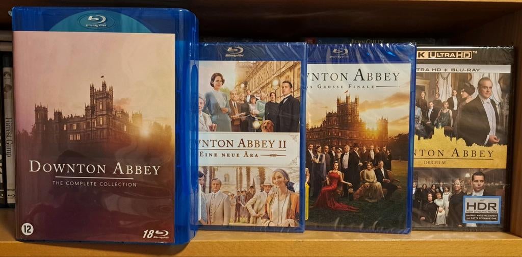 Downton abbey complete collection + de 3 films, Ophalen, Nieuw in verpakking, Drama, Boxset