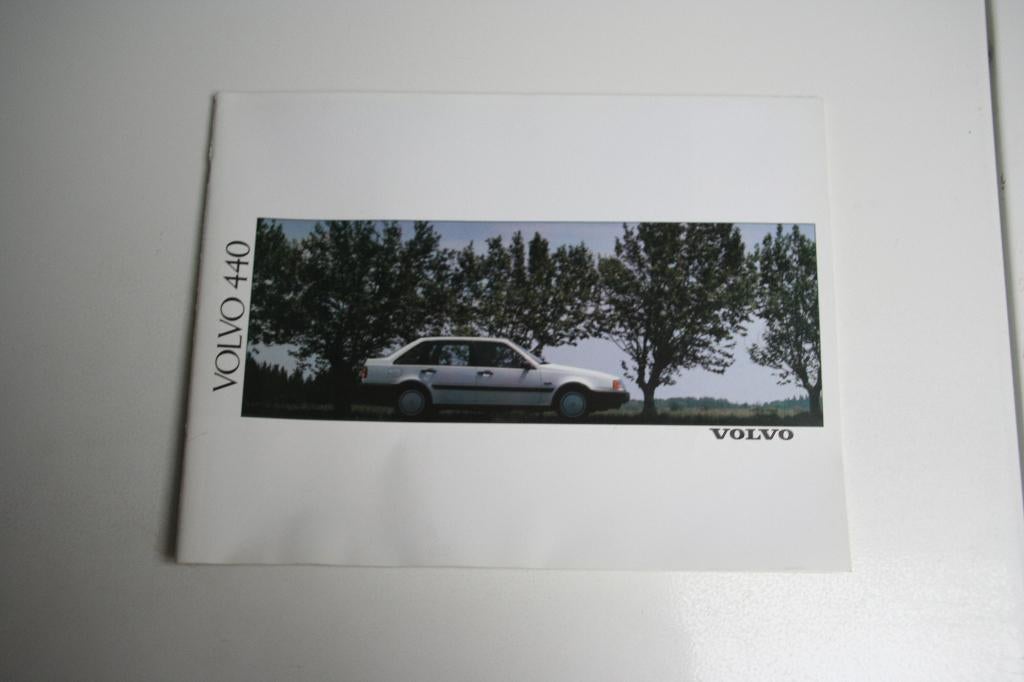 Folder Volvo 440 brochure 1990 (27), Ophalen of Verzenden, Zo goed als nieuw, Volvo