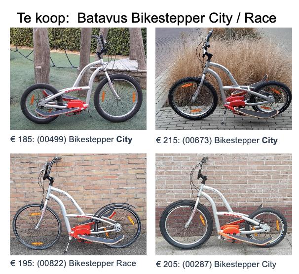 Te koop: Diverse Batavus Bikestepper City / Race modellen., Ophalen, Nieuw