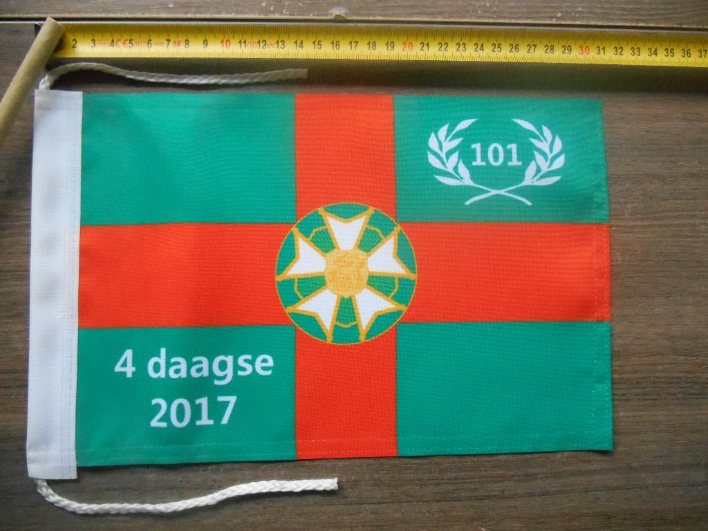 Vierdaagse vlag 2017 101ste, Ophalen of Verzenden, Nieuw