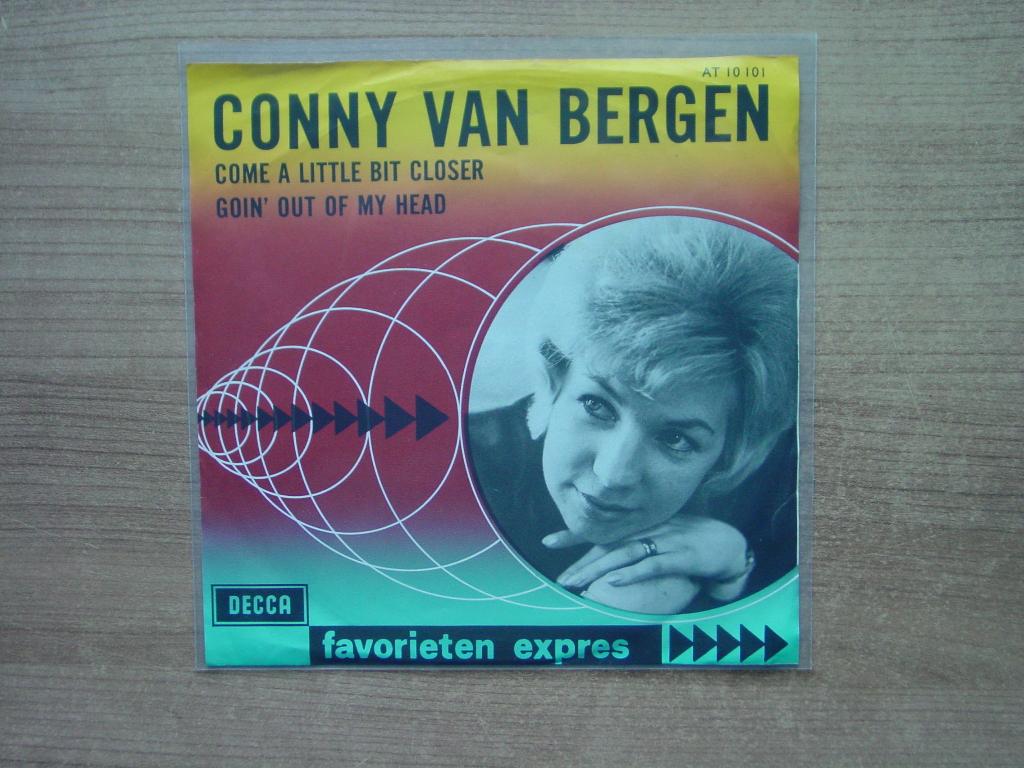 Conny van Bergen – Come A Little Bit Closer, Cd's en Dvd's, Vinyl Singles, Gebruikt, 7 inch, Single, Ophalen of Verzenden