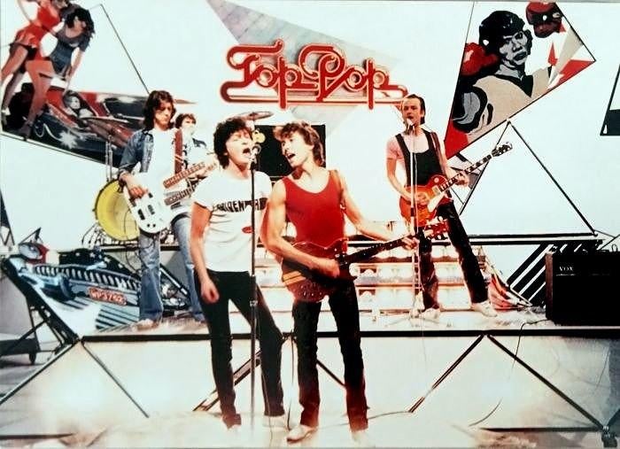 Golden Earring: Ansichtkaart Movin 'down life., Ophalen of Verzenden, Gebruikt