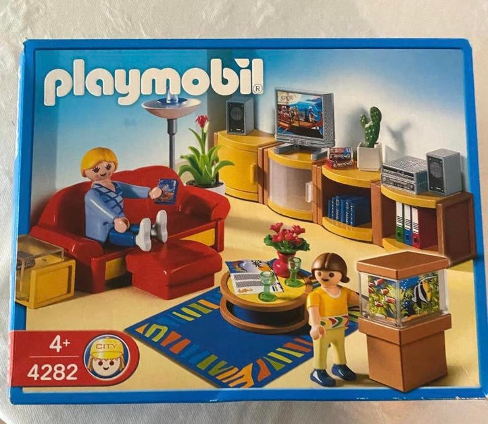 Playmobil 4282 Grote Woonkamer, Ophalen of Verzenden, Zo goed als nieuw