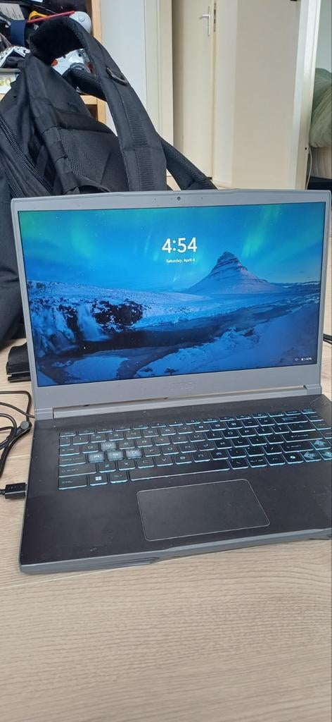 MSI Cyborg RTX 3050 en intel core i5 laptop+ oplader + muis, Ophalen, 2 tot 3 Ghz, 15 inch, Zo goed als nieuw