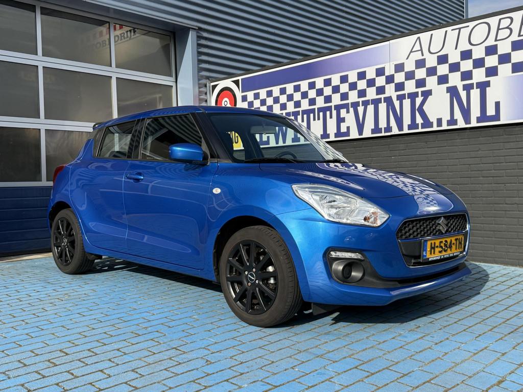Suzuki Swift 1.2 AIRCO STOELVERW BLUETH ZUINIG., Auto's, Voorwielaandrijving, 12 maanden, Stof, Gebruikt