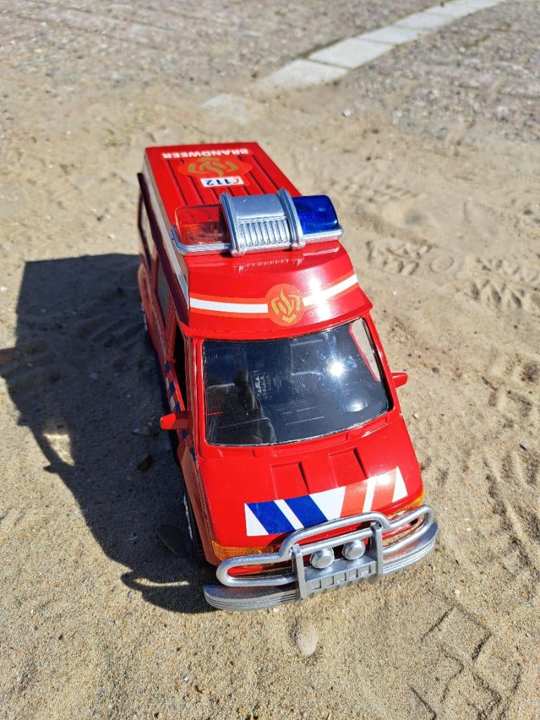Brandweer vrachtauto +-20cm, Ophalen of Verzenden, Zo goed als nieuw