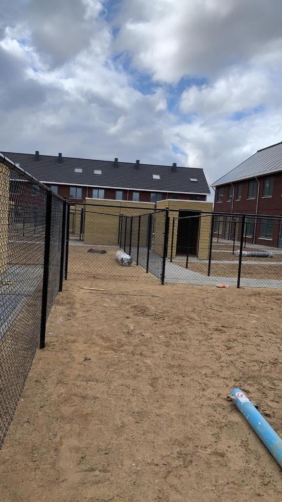 Gaashekwerk NIEUW 200 cm Hoog COMPLEET, Ophalen, Nieuw, IJzer, Gaashekwerk