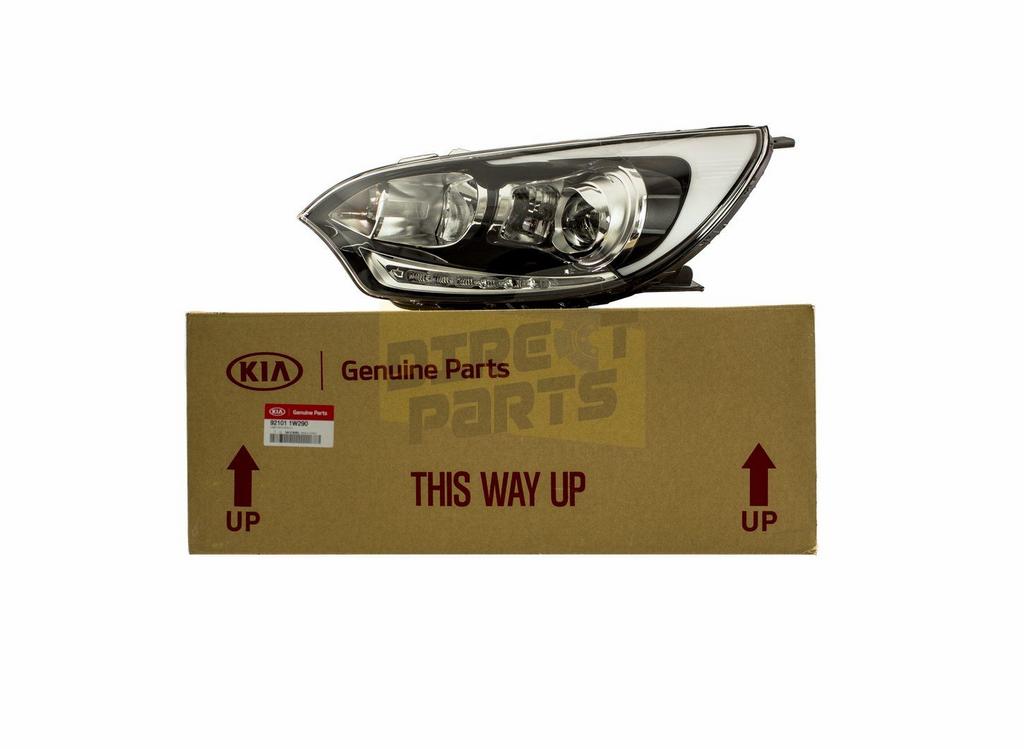 Kia Rio (III+IV) koplamp Rechts (projector type) (LED DRL) O