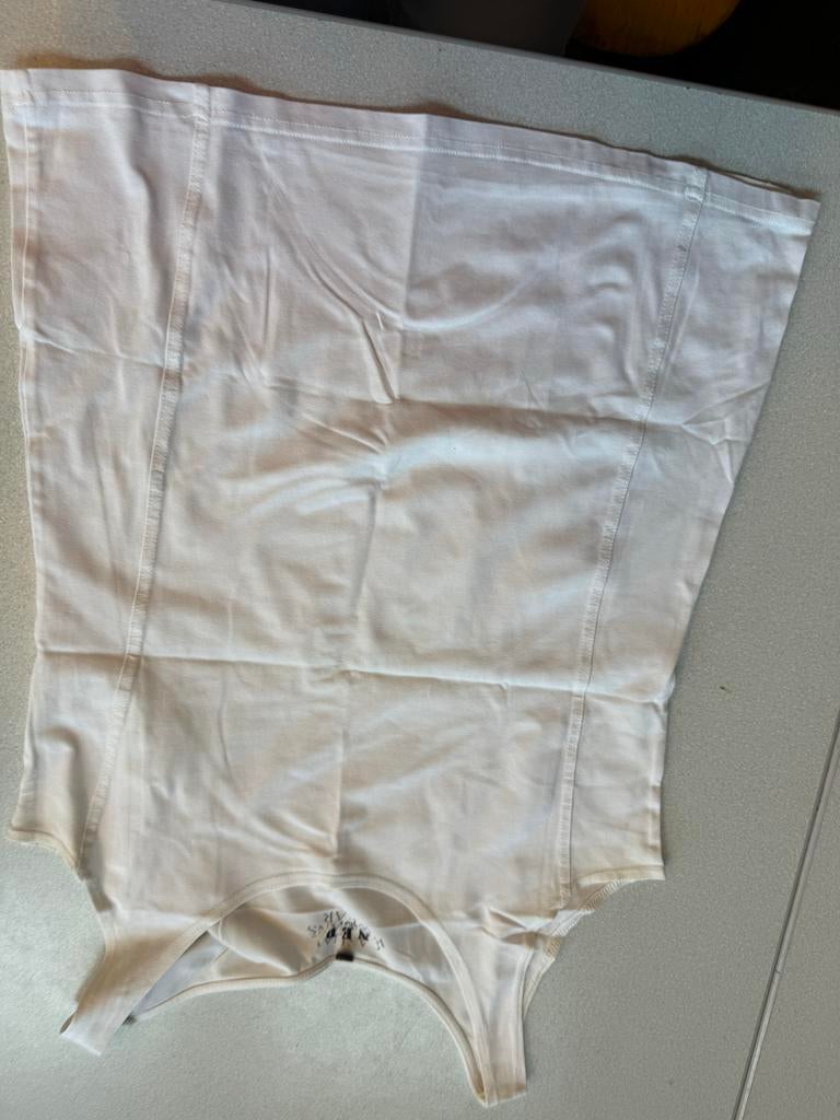 Wit mouwloos shirt, Kleding | Dames, Ophalen, Wit, Maat 42/44 (L), Zonder mouw