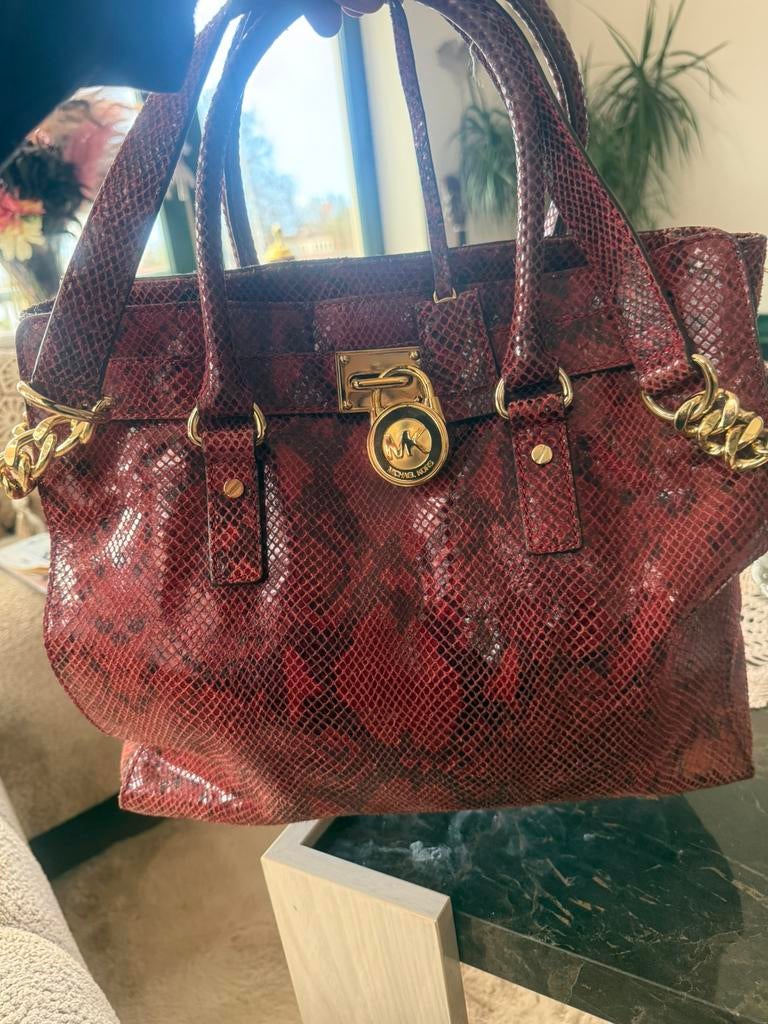 Mk tas, Ophalen of Verzenden, Zo goed als nieuw, Zwart, Handtas