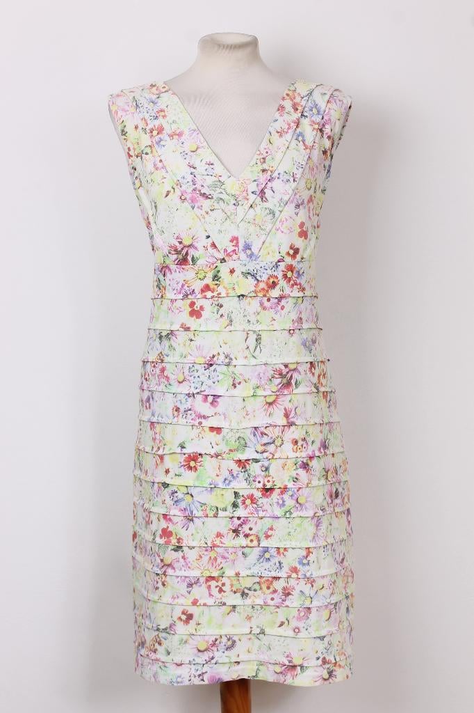 Lente! Gebloemde jurk Betty Barclay maat 44, Maat 42/44 (L), Betty Barclay, Ophalen of Verzenden, Zo goed als nieuw