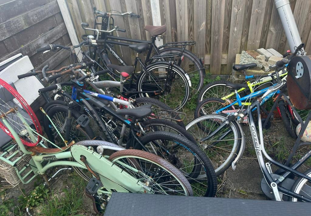 Partij fietsen diverse modellen TEAB, Ophalen, Gebruikt, Overige merken