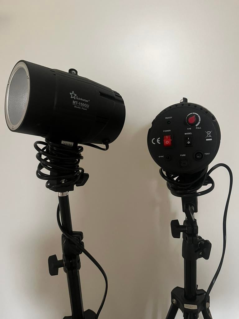 Linkstar studio flash light met statief., Ophalen of Verzenden, Gebruikt