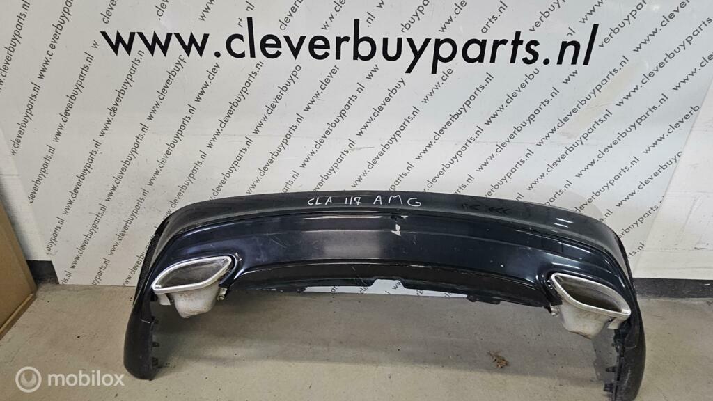 Achterbumper origineel Mercedes CLA-klasse C117 ('13-'19), Gebruikt, Mercedes-Benz, Ophalen of Verzenden, Mercedes-Benz