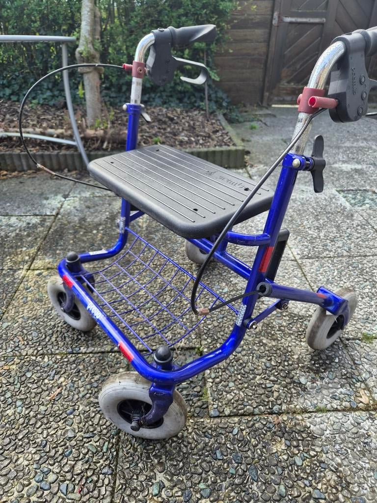 Kinder rollator, Ophalen