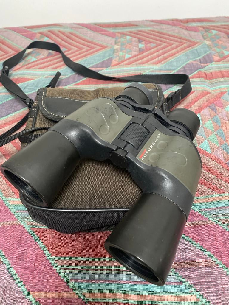 Futura professionele Verrekijker met Draagtas., Gebruikt, Dakkant (recht), Ophalen of Verzenden, 8 tot 12x