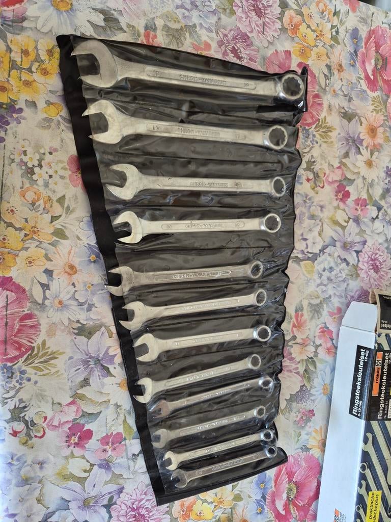 Meister Ringsteeksleutelset 12-delig, Ophalen of Verzenden, Gebruikt