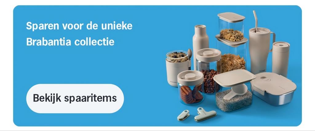 Gezocht AH Brabantia zegels, Verzenden, Winkel, Super of Benzinepomp, Volle spaarkaart