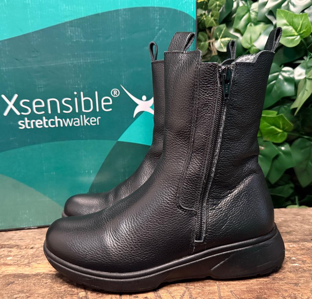 gewoon Nieuwe mooie laarzen van Xsensible maat 37, Hoge laarzen, Zwart, Nieuw, Ophalen of Verzenden