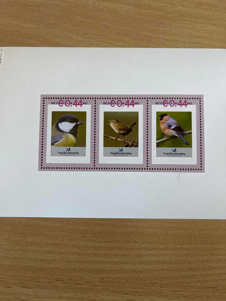 Postzegelvel Vogelbescherming Nederland, Postzegels en Munten, Postzegels | Nederland, Ophalen of Verzenden, Na 1940, Postfris