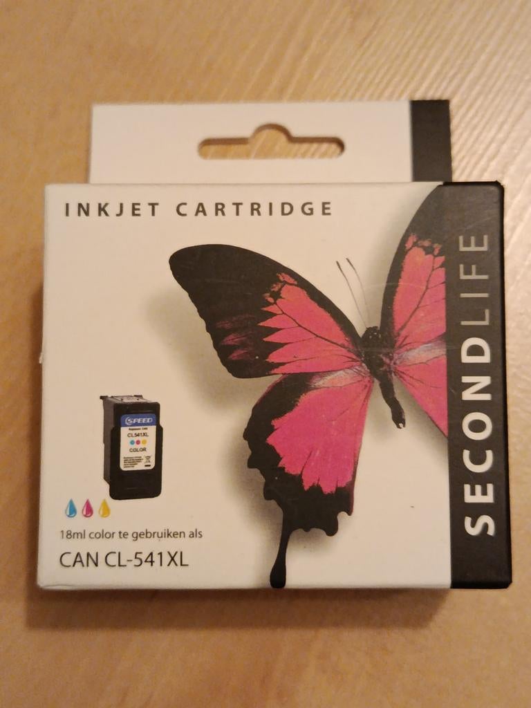 Speed Inkjet Cartridge CAN CL-541XL Kleur 18ml Canon printer, Ophalen of Verzenden, Nieuw, Cartridge, Speed