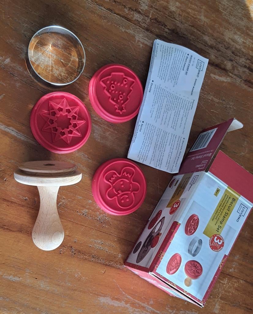 LIVARNO home Koekjesstempel Set  nieuw, Ophalen of Verzenden, Zo goed als nieuw