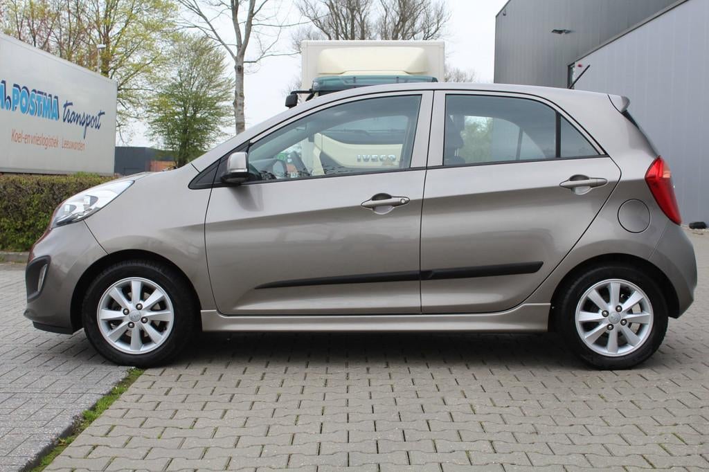Kia Picanto 1.0 CVVT Comfort Pack | 5 Deurs | Airco | Elektr, Voorwielaandrijving, Stof, Gebruikt, Zwart