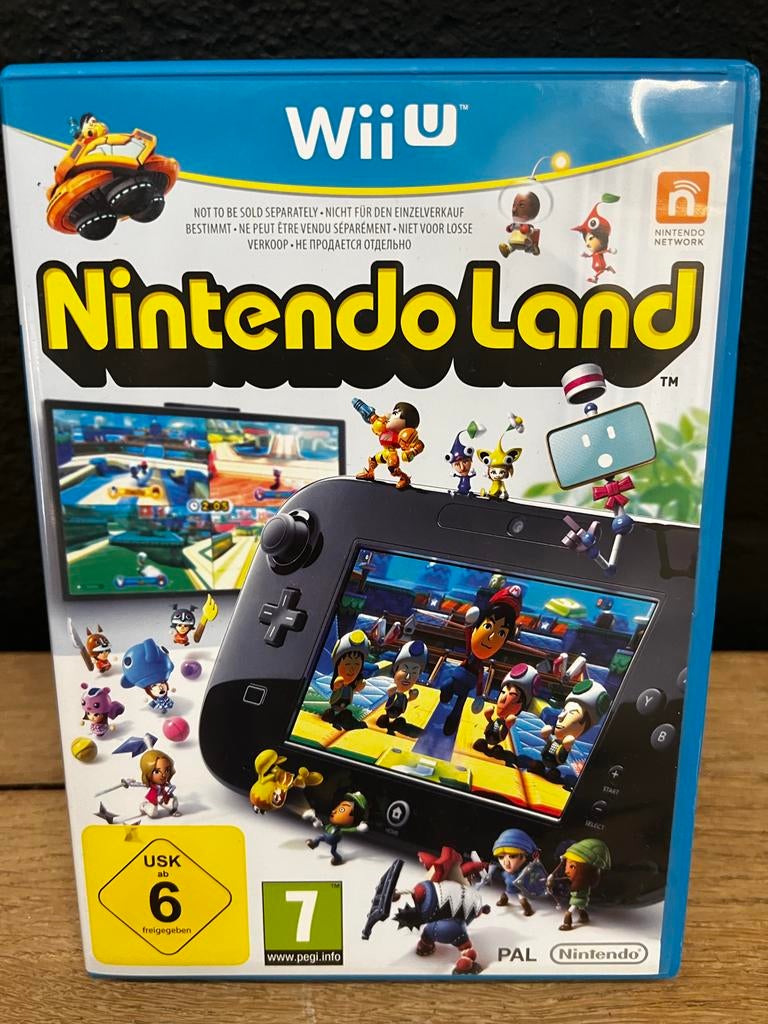 Wii U game NINTENDO LAND (compleet), Overige genres, Eén computer, Ophalen of Verzenden, Zo goed als nieuw