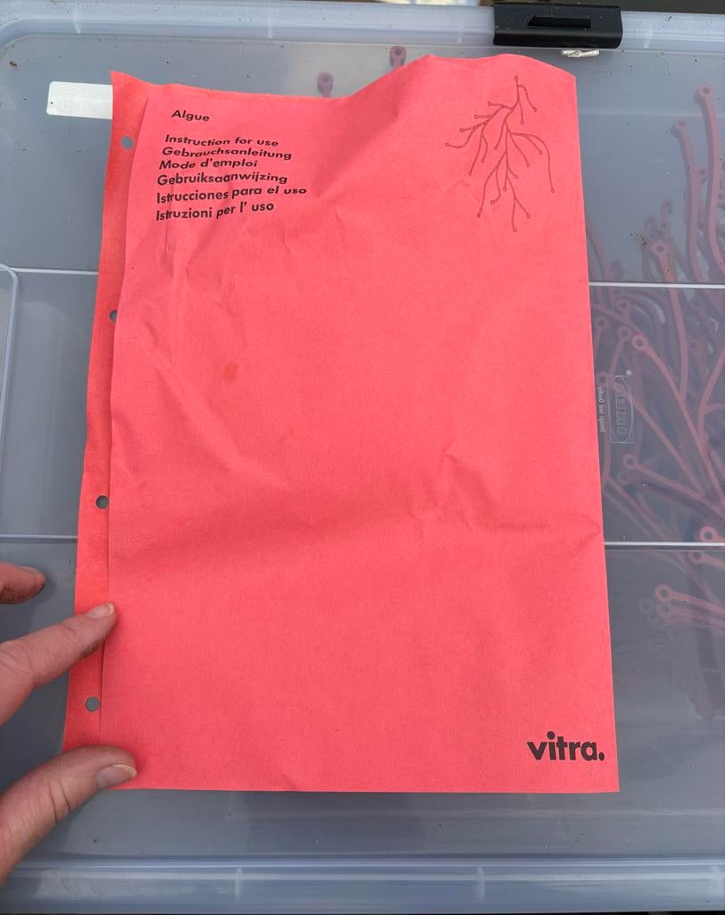 Vitra Algue Ruimteverdeler - Modulair Design Element, Ophalen, Kunststof, Zo goed als nieuw, Modern