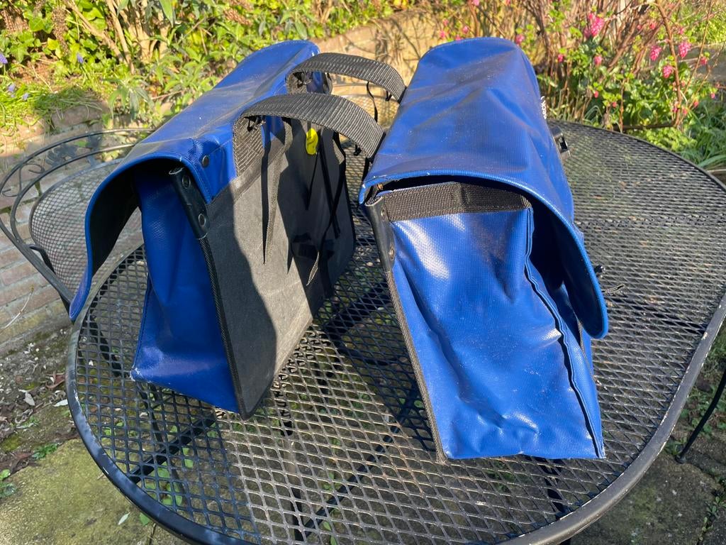 Beck fietstassen blauw, Fietsen en Brommers, Fietsaccessoires | Fietstassen, Ophalen of Verzenden, Zo goed als nieuw
