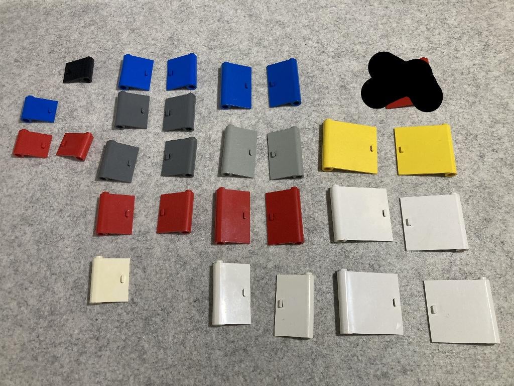 lego vintage oude deuren jaren 70 pat pend periode set #2, Ophalen of Verzenden, Gebruikt, Losse stenen, Lego