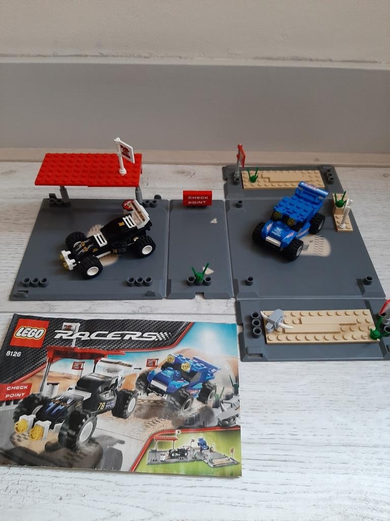 Lego Racers: 8667, 8380 en 8126, Ophalen of Verzenden, Gebruikt, Complete set, Lego