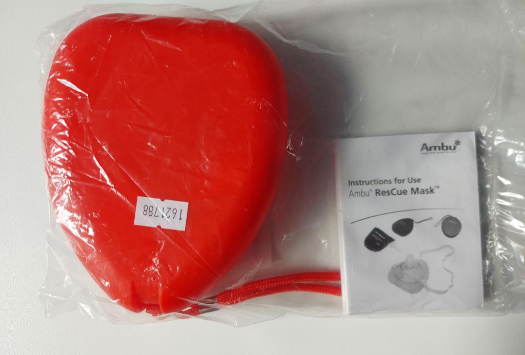 Reddings masker voor beademing in acute situaties., Ophalen of Verzenden