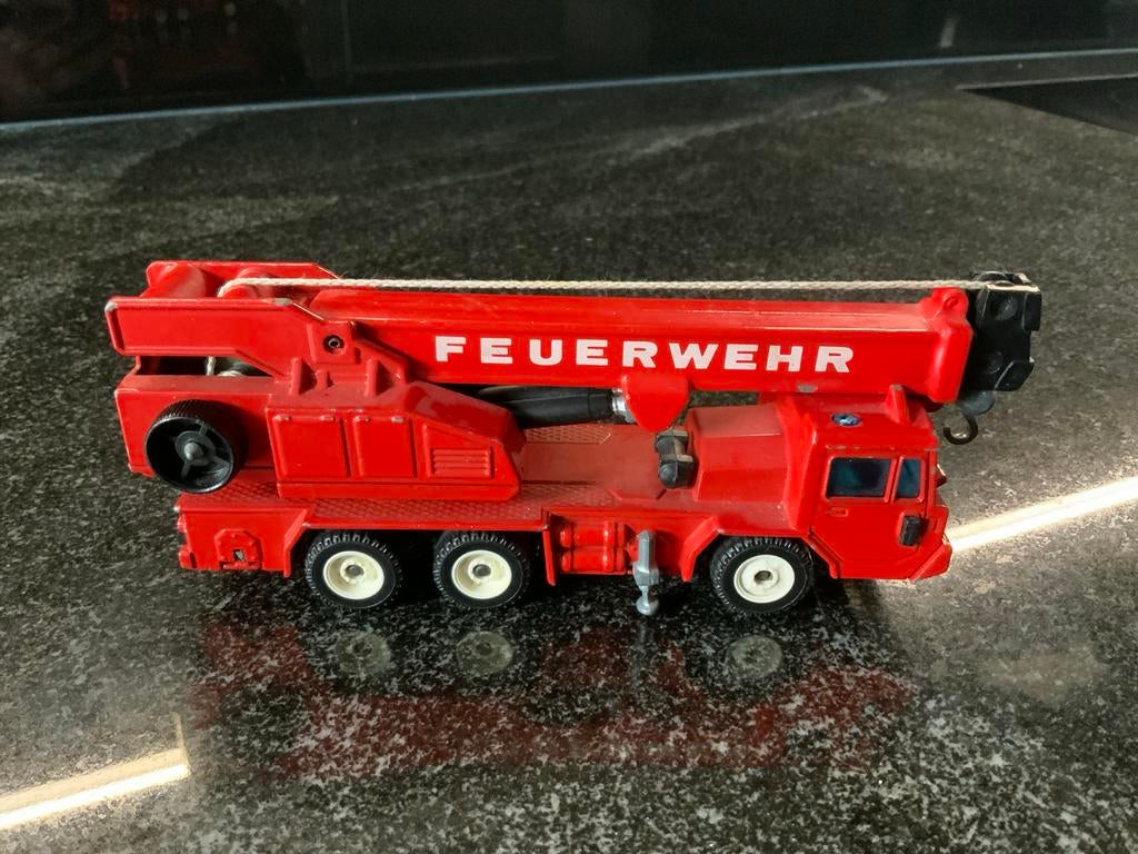 Siku 2914 Feuerwehr Faun Kraanwagen, Overige merken, Gebruikt, 1:50 of kleiner, Ophalen of Verzenden