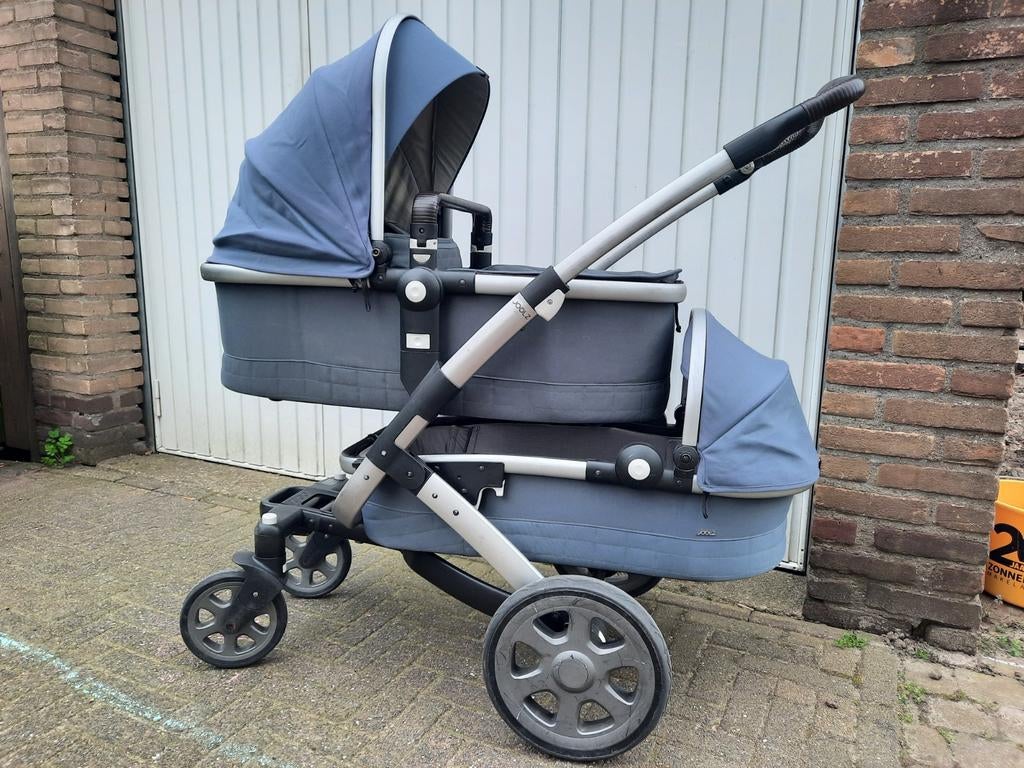 Joolz duo wagen blauw grijs, Kinderen en Baby's, Kinderwagens en Combinaties, Ophalen