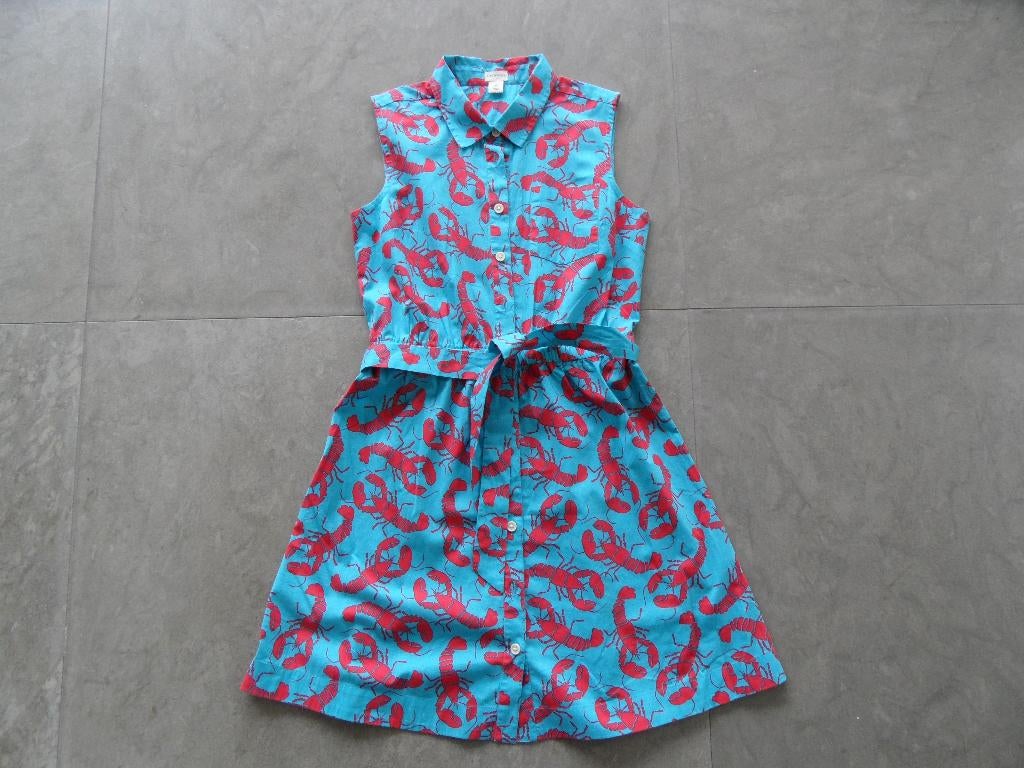 Jurk met kreeften van J. Crew, maat 164, NIEUW!, Kinderen en Baby's, Kinderkleding | Maat 164, Nieuw, Meisje, Jurk of Rok, Ophalen of Verzenden